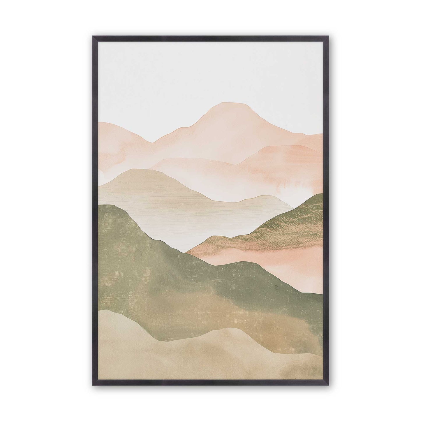 [Color:Weathered Zinc], Picture of art in a Weathered Zinc frame