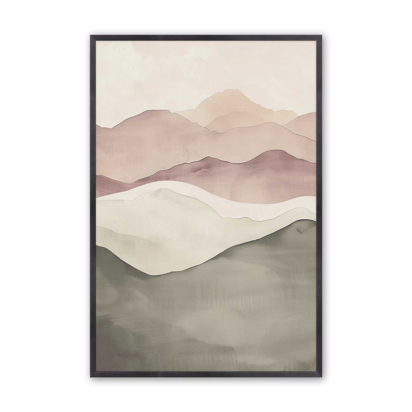 [Color:Weathered Zinc], Picture of art in a Weathered Zinc frame