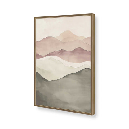 [Color:Brushed Gold], Picture of art in a Brushed Gold frame of the corner