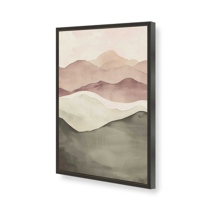 [Color:Satin Black], Picture of art in a Satin Black frame of the corner