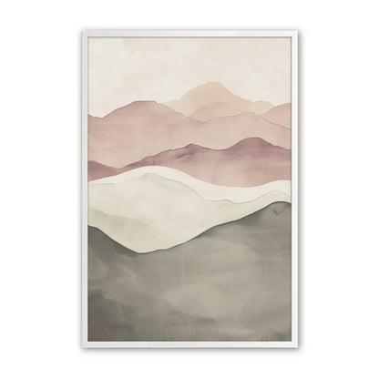 [Color:Opaque White], Picture of art in a Opaque White frame