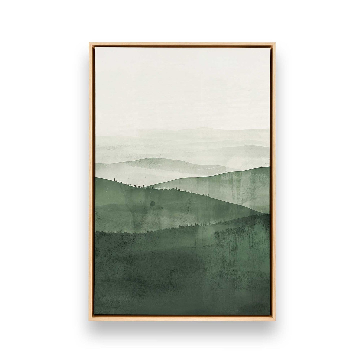 [Color:American Maple], Picture of art in a American Maple frame