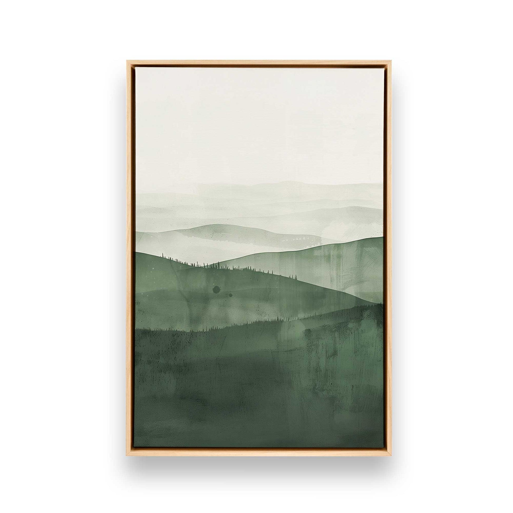 [Color:American Maple], Picture of art in a American Maple frame