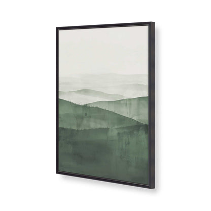 [Color:Weathered Zinc], Picture of art in a Weathered Zinc frame of the corner