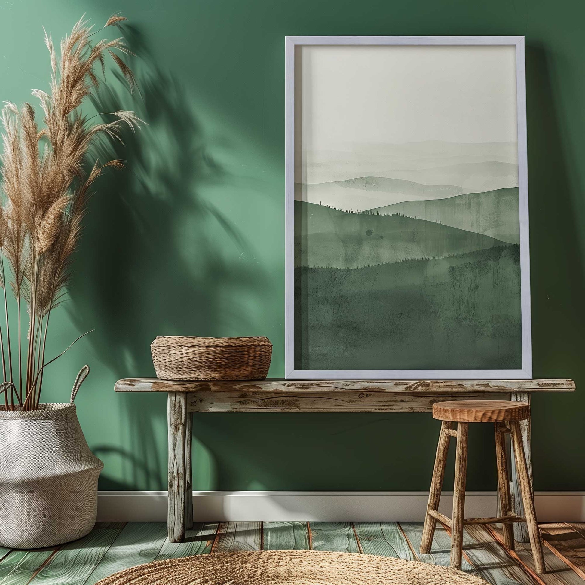 Picture of art in a room