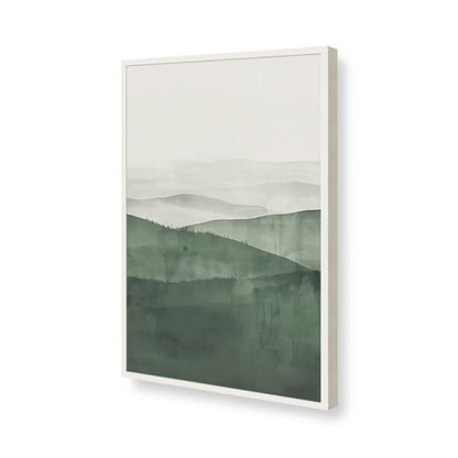 [Color:Opaque White], Picture of art in a Opaque White frame of the corner