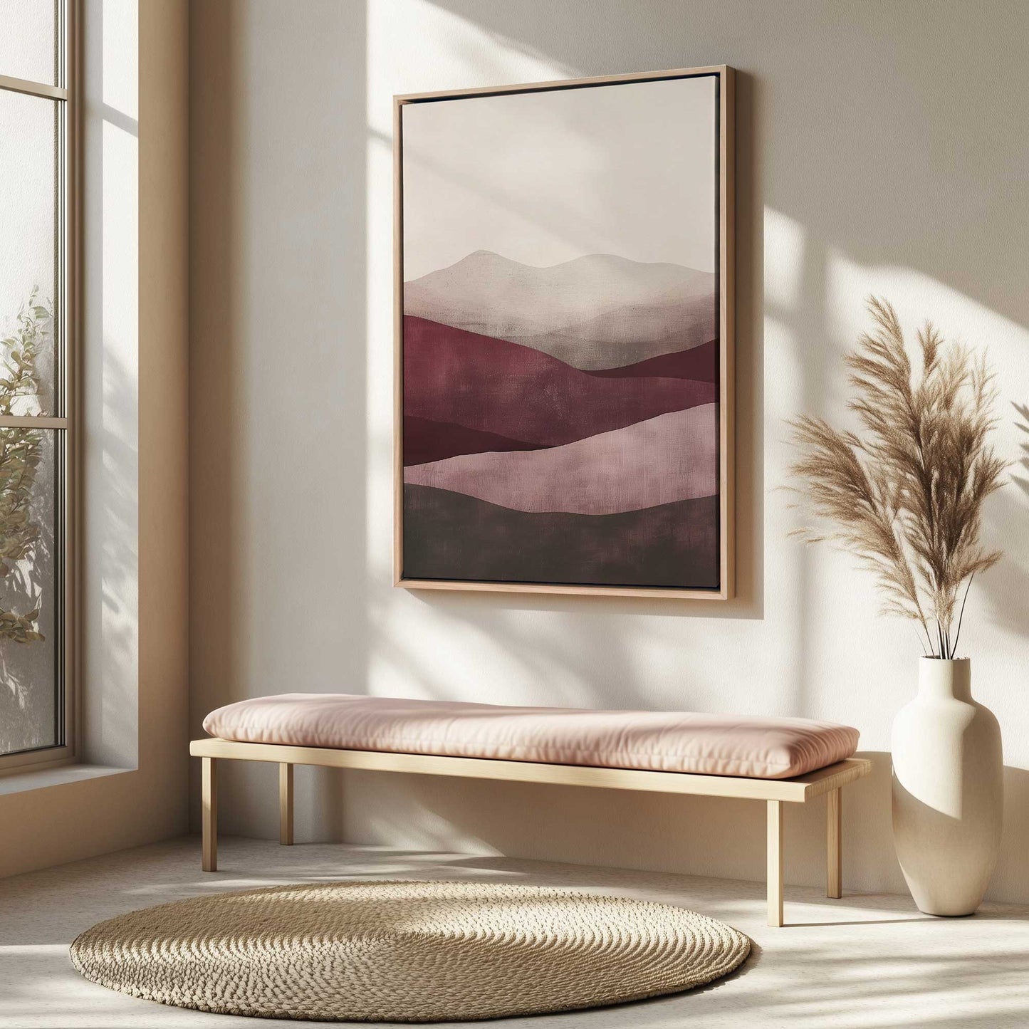 Picture of art in a room