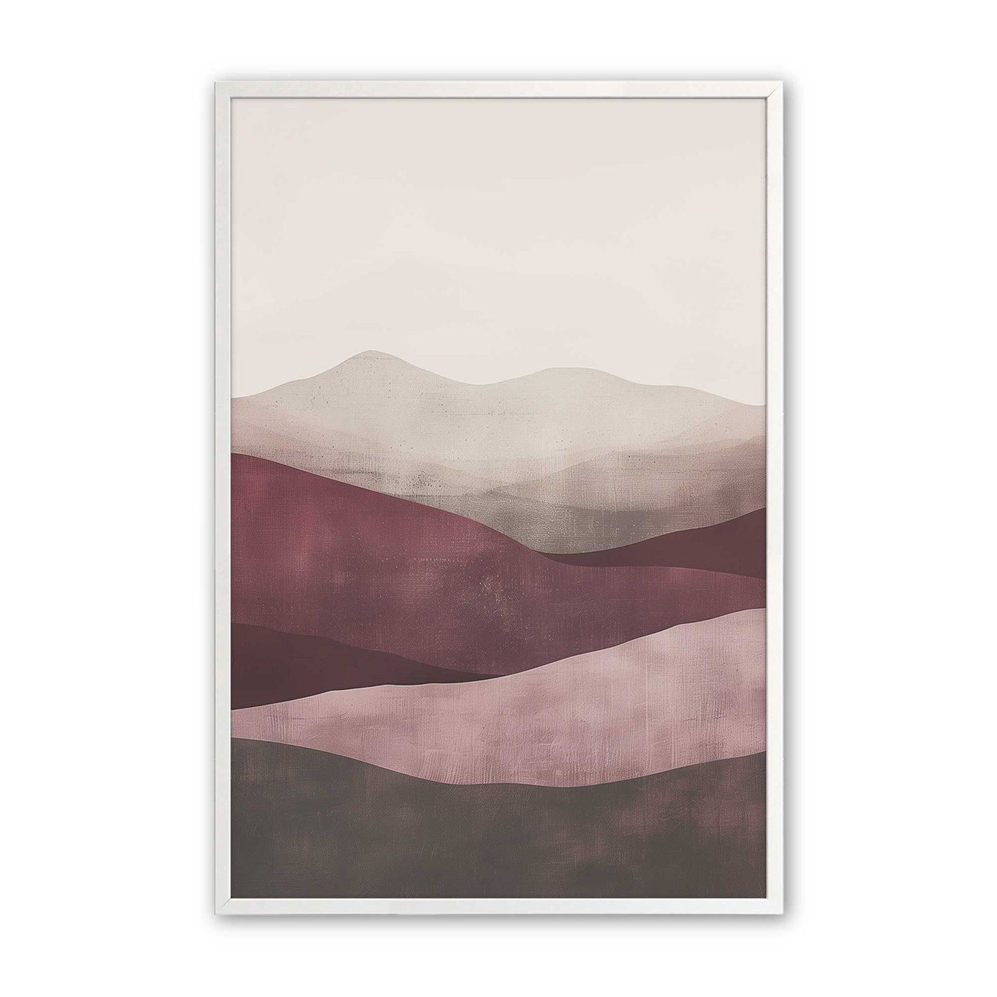 [Color:Opaque White], Picture of art in a Opaque White frame