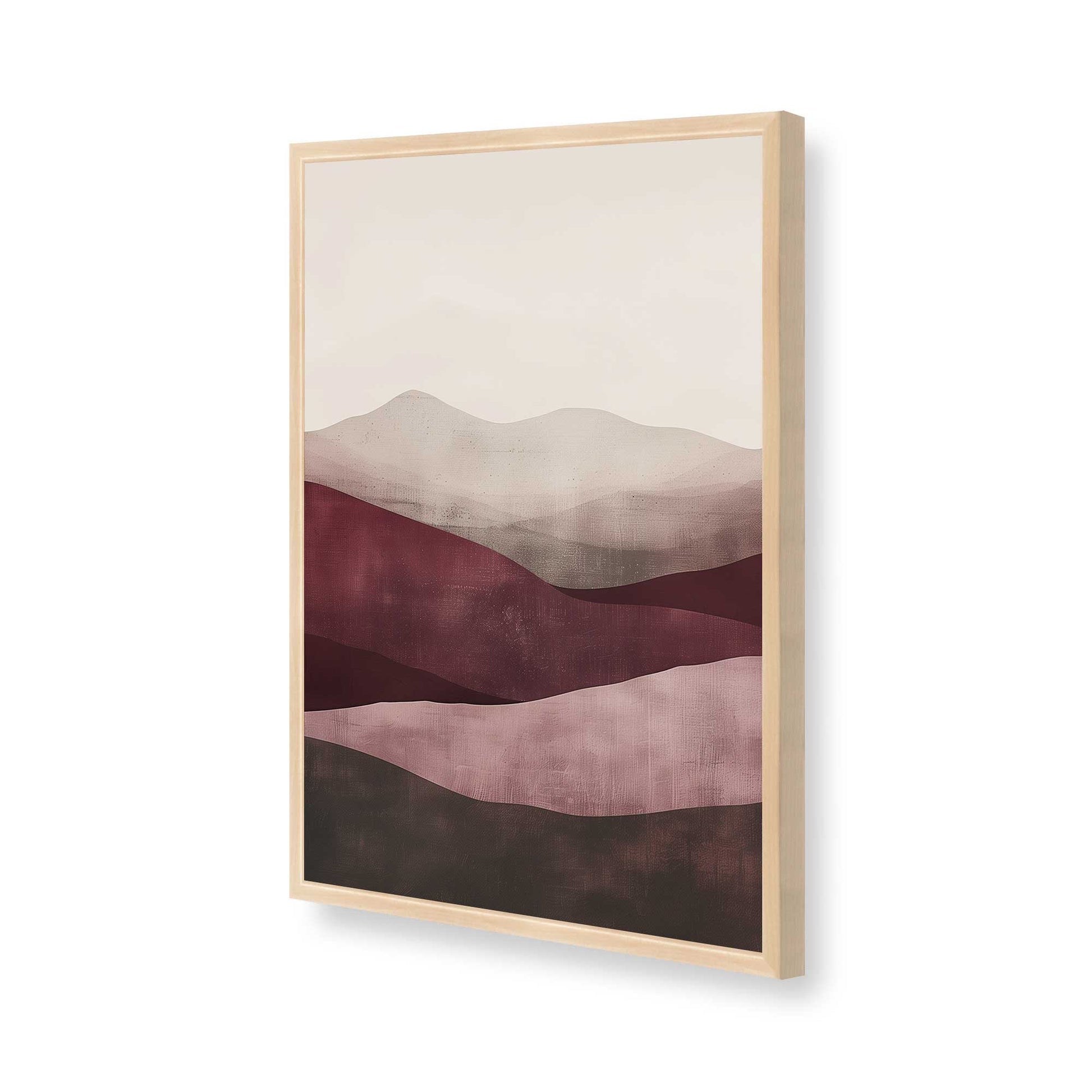 [Color:Raw Maple], Picture of art in a Raw Maple frame of the corner