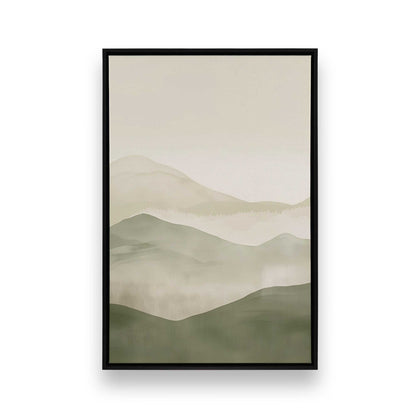 [Color:Satin Black], Picture of art in a Satin Black frame