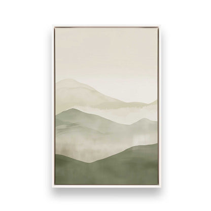 [Color:Opaque White], Picture of art in a White frame