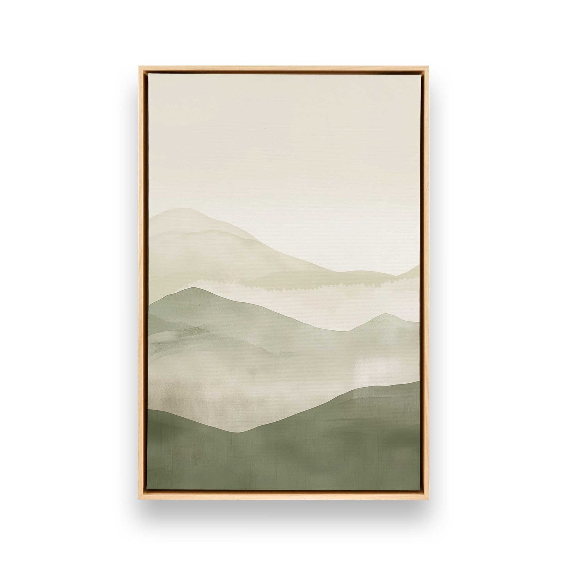 [Color:American Maple], Picture of art in a American Maple frame