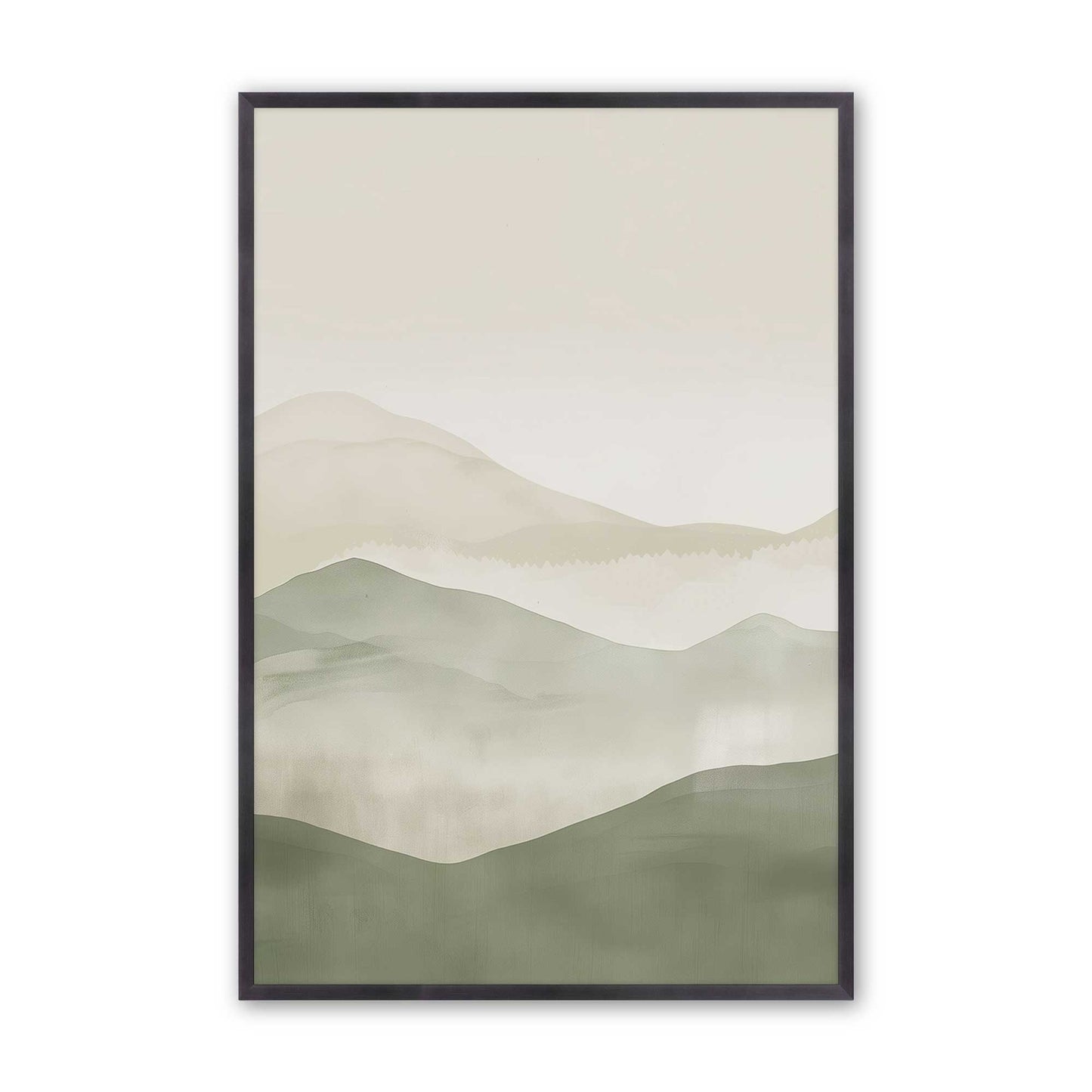 [Color:Weathered Zinc], Picture of art in a Weathered Zinc frame