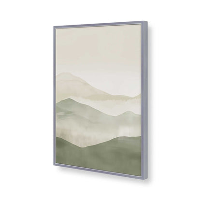 [Color:Polished Chrome], Picture of art in a Polished Chrome frame of the corner