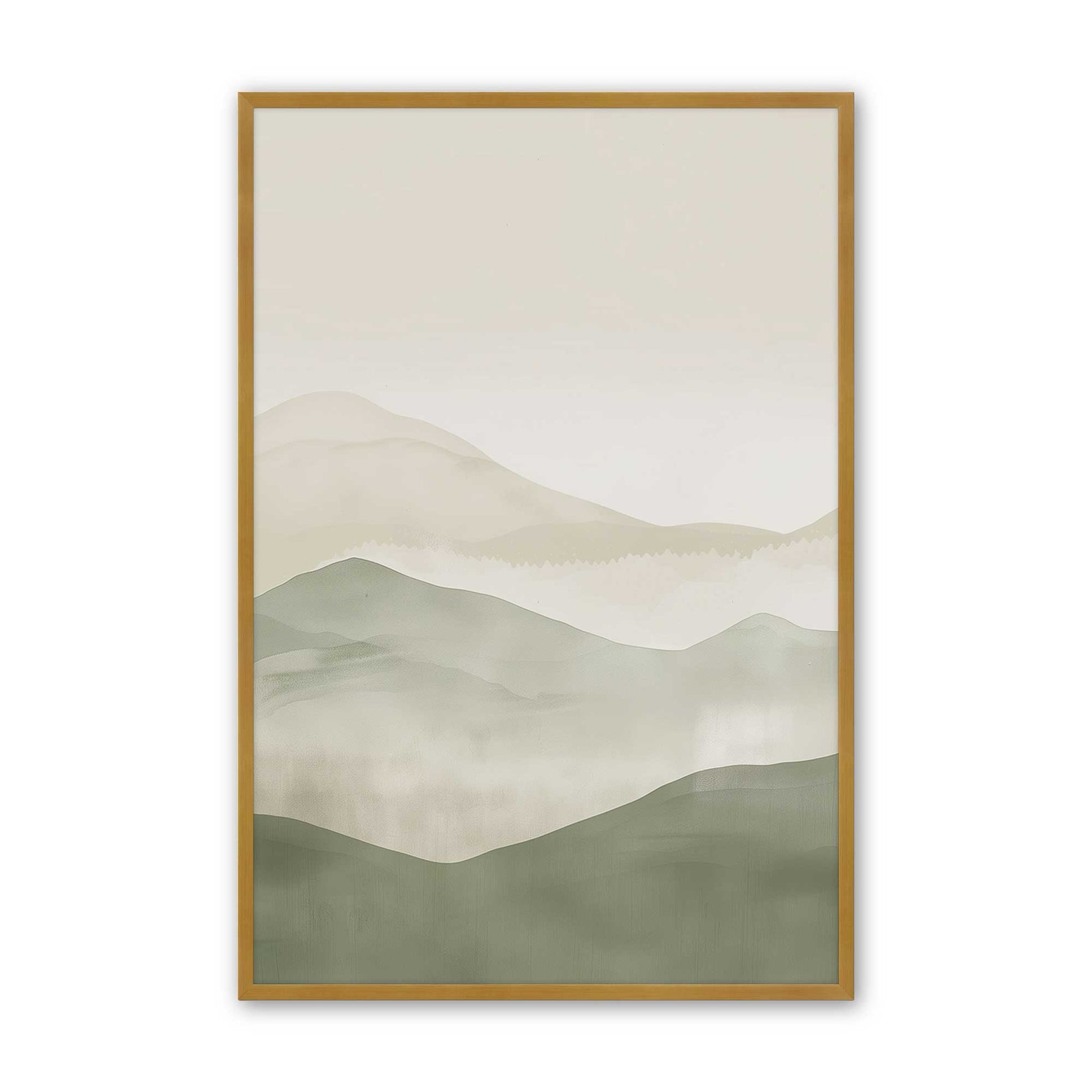 [Color:Polished Gold], Picture of art in a Polished Gold frame