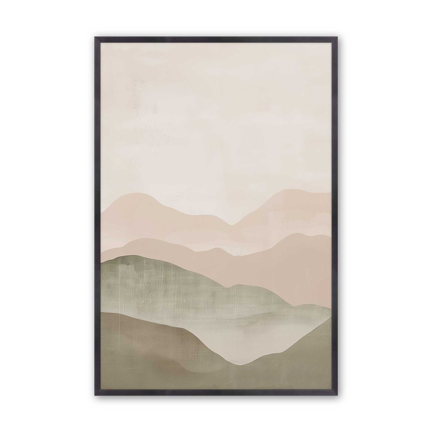 [Color:Weathered Zinc], Picture of art in a Weathered Zinc frame