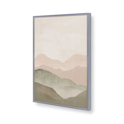 [Color:Polished Chrome], Picture of art in a Polished Chrome frame of the corner