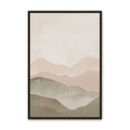 [Color:Satin Black], Picture of art in a Satin Black frame