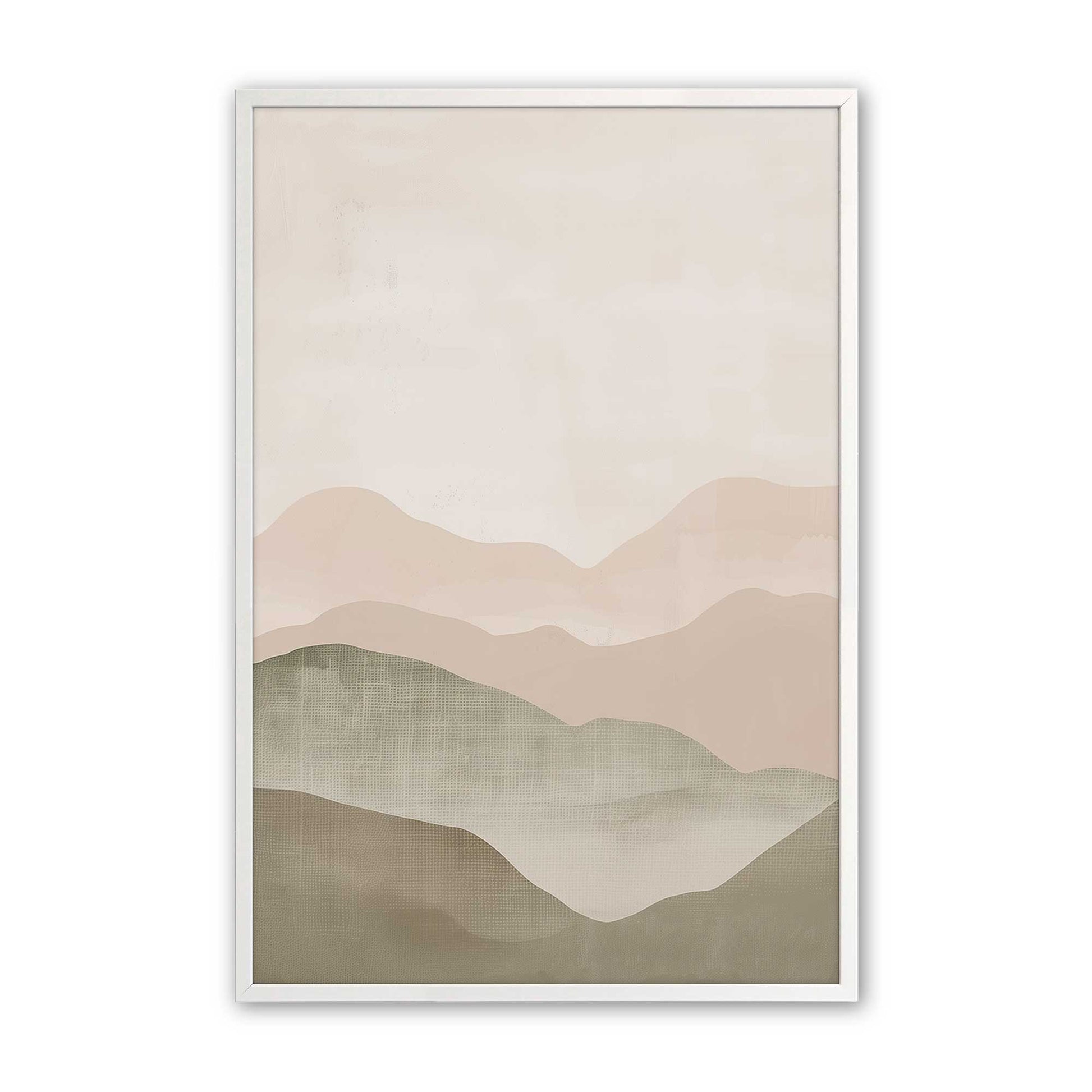 [Color:Opaque White], Picture of art in a Opaque White frame