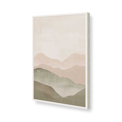 [Color:Opaque White], Picture of art in a Opaque White frame of the corner