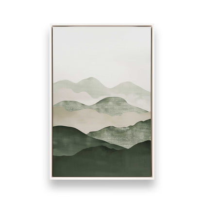 [Color:Opaque White], Picture of art in a White frame