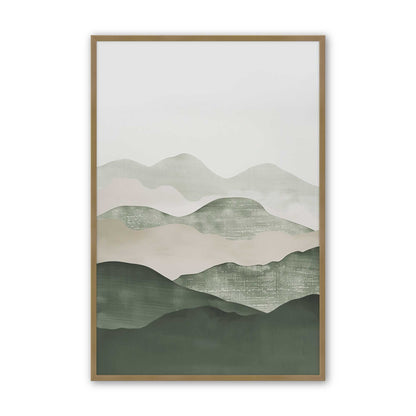 [Color:Brushed Gold], Picture of art in a Brushed Gold frame