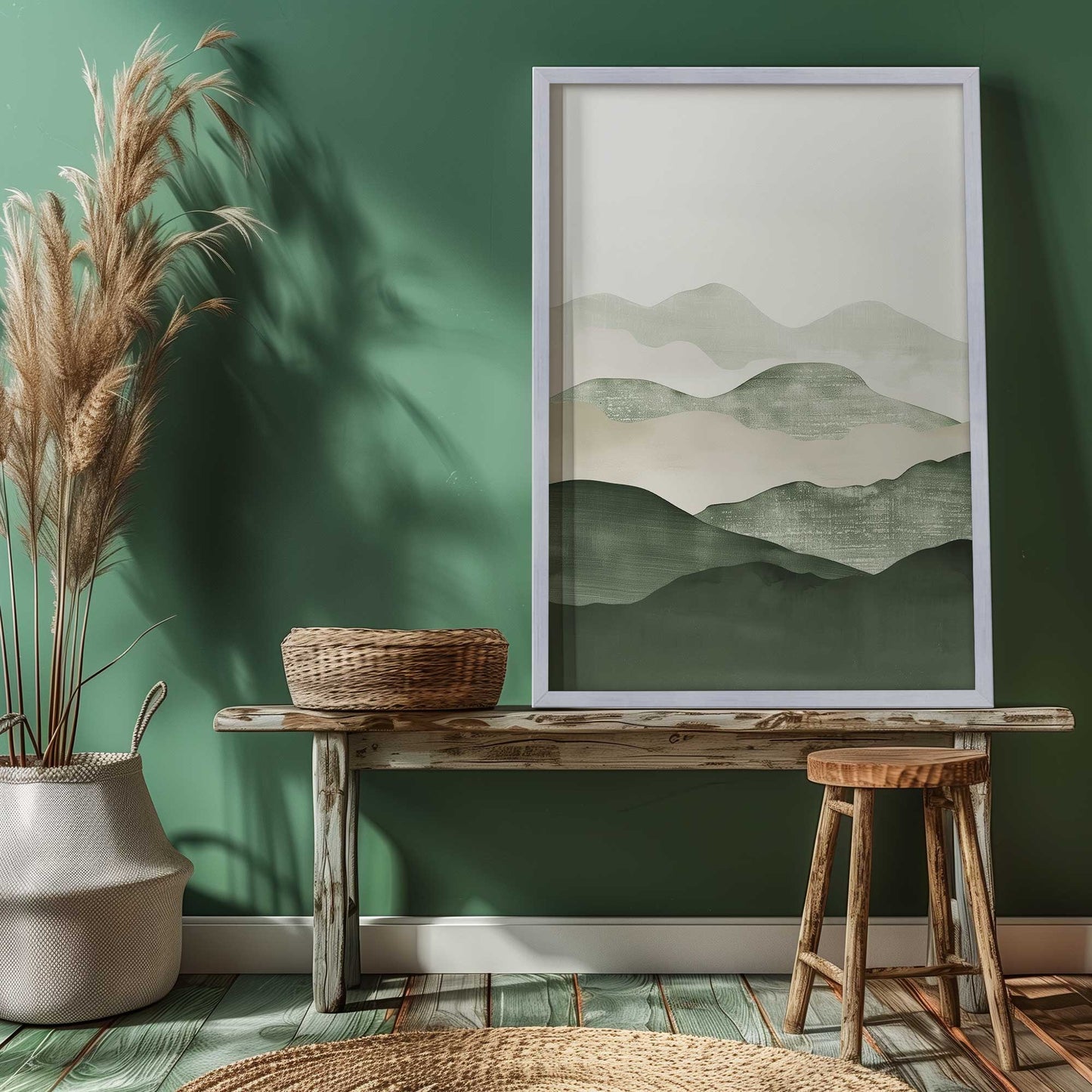 Picture of art in a room