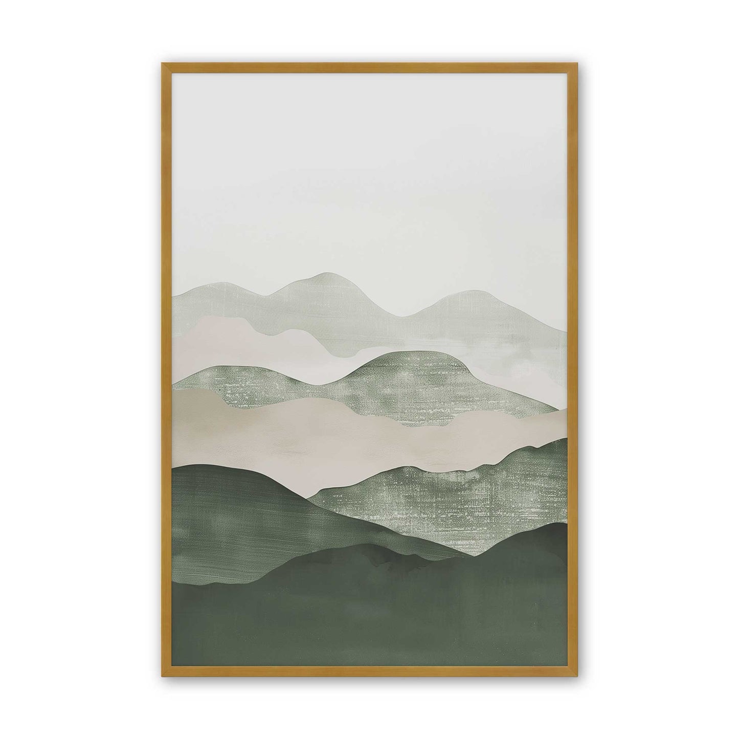 [Color:Polished Gold], Picture of art in a Polished Gold frame