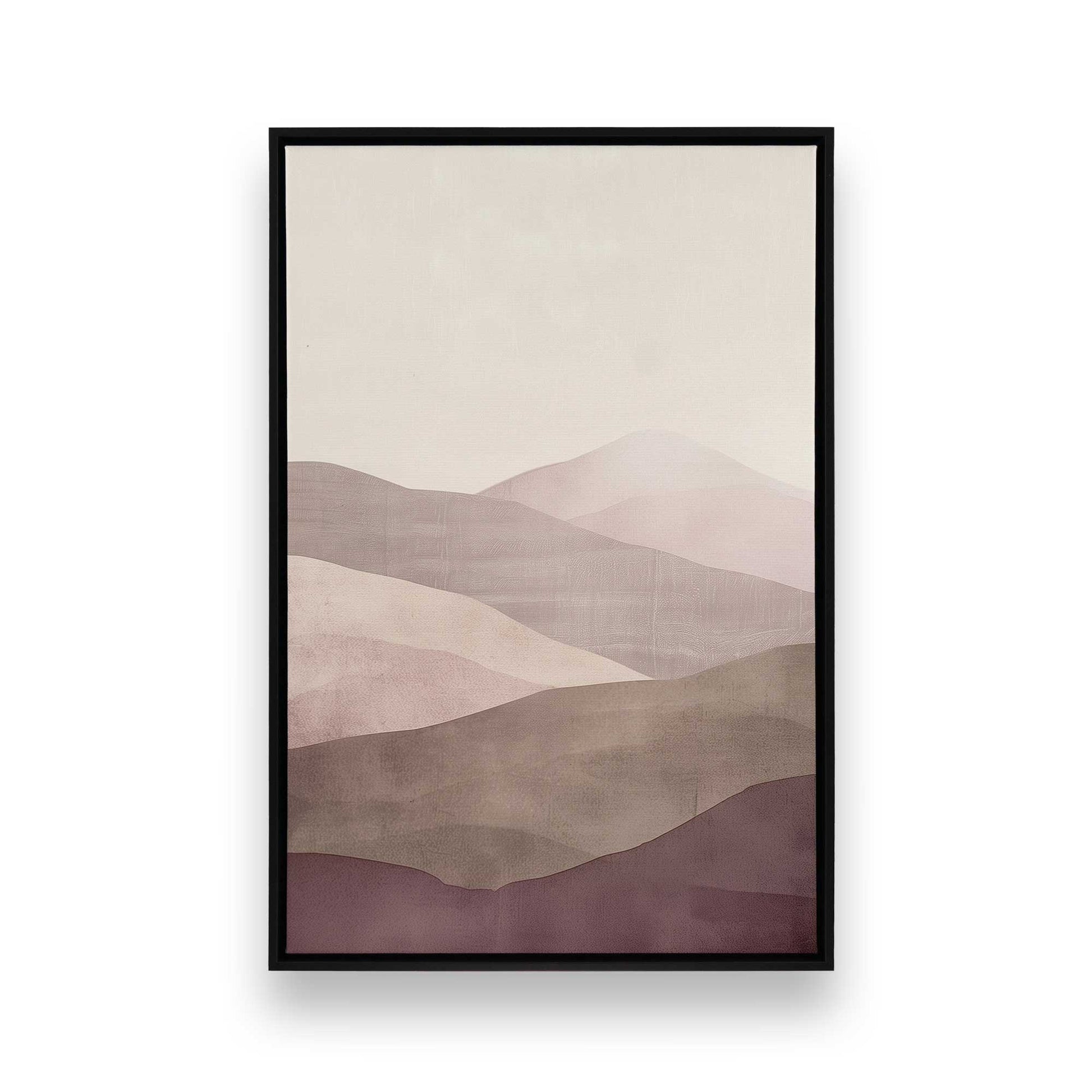 [Color:Satin Black], Picture of art in a Satin Black frame