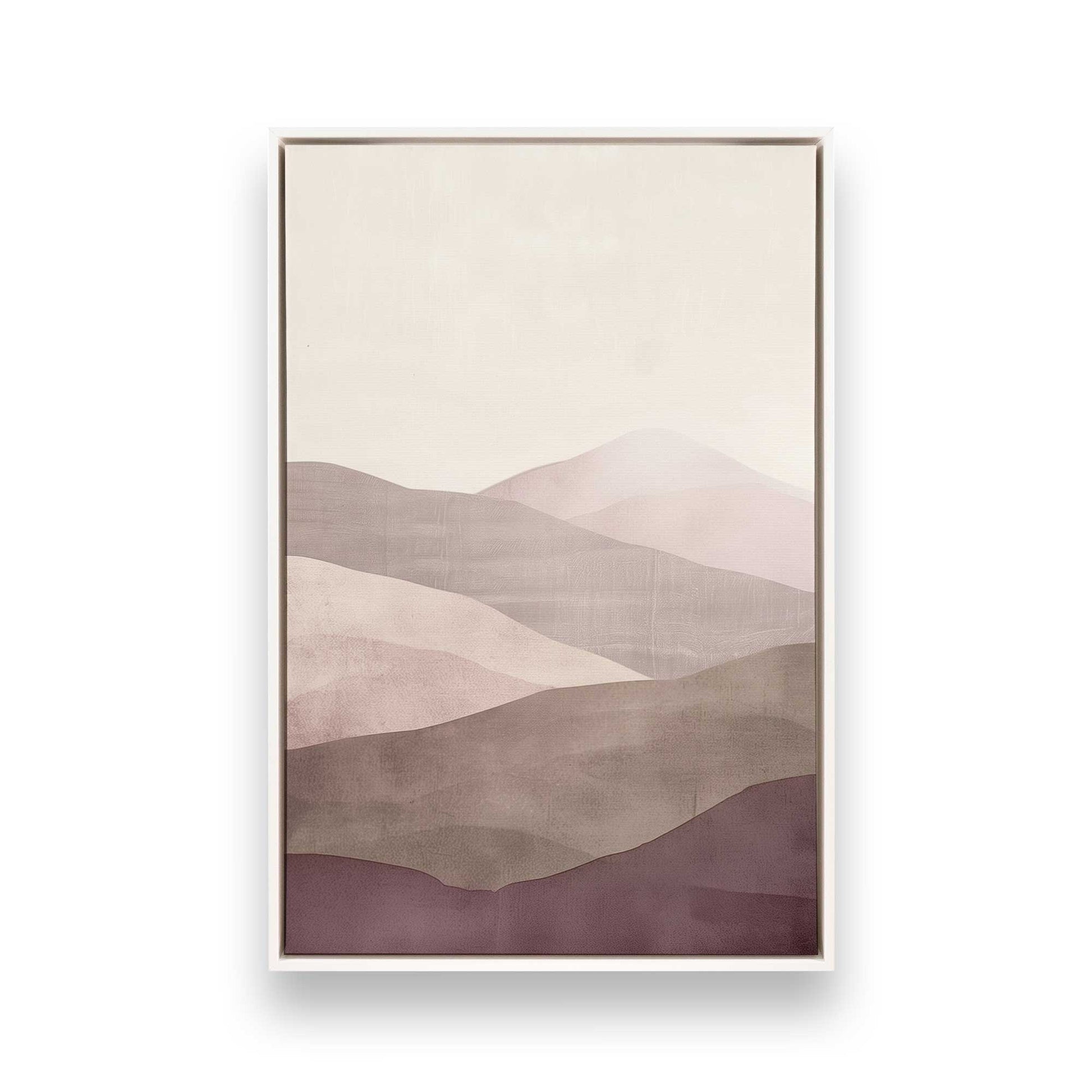 [Color:Opaque White], Picture of art in a White frame