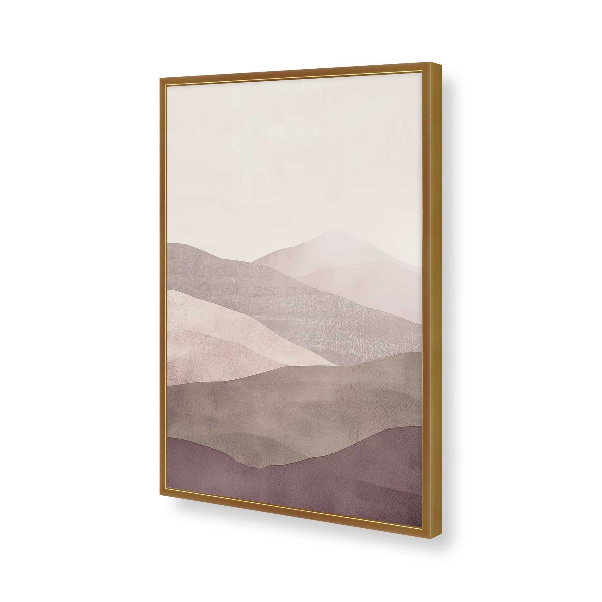 [Color:Polished Gold], Picture of art in a Polished Gold frame of the corner