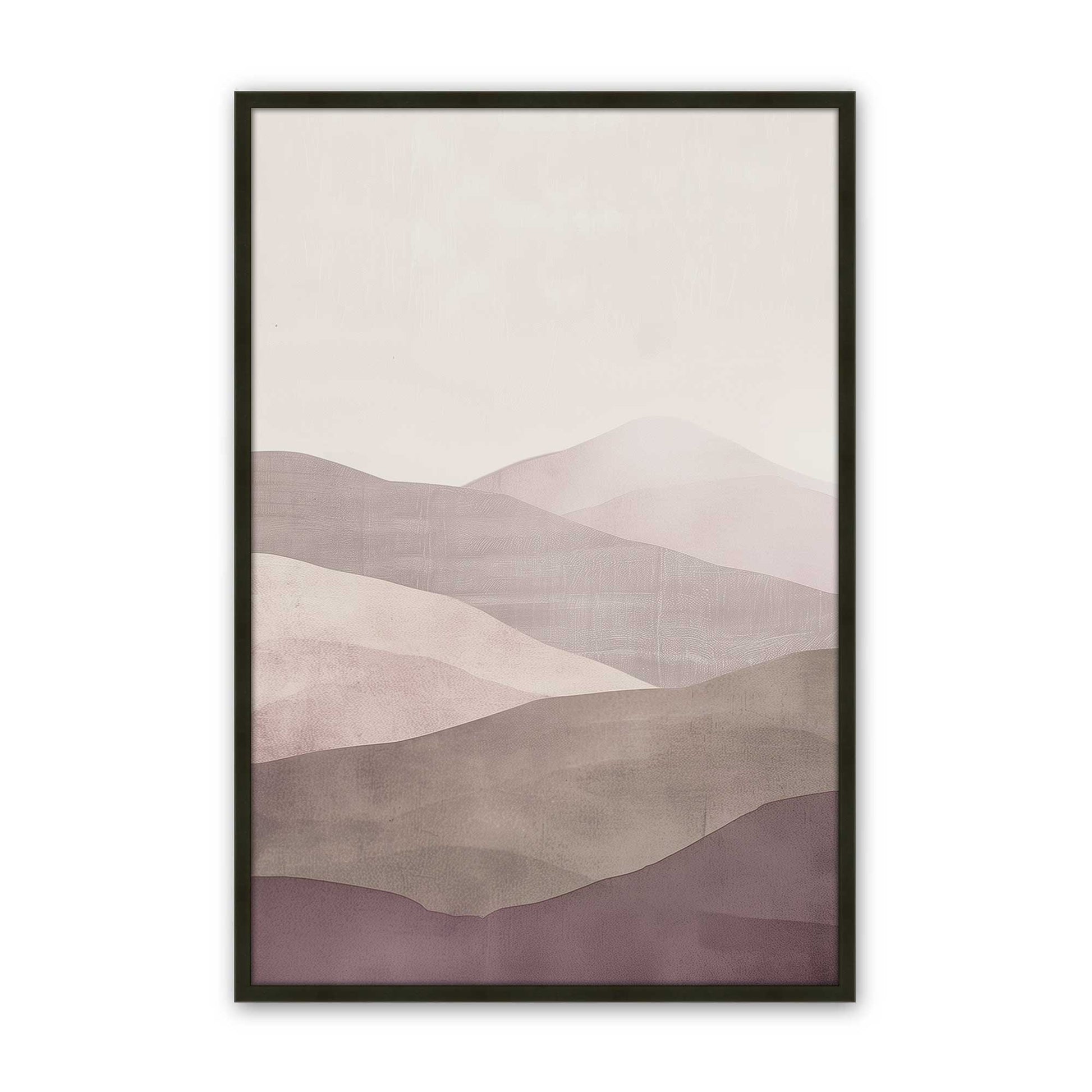 [Color:Satin Black], Picture of art in a Satin Black frame