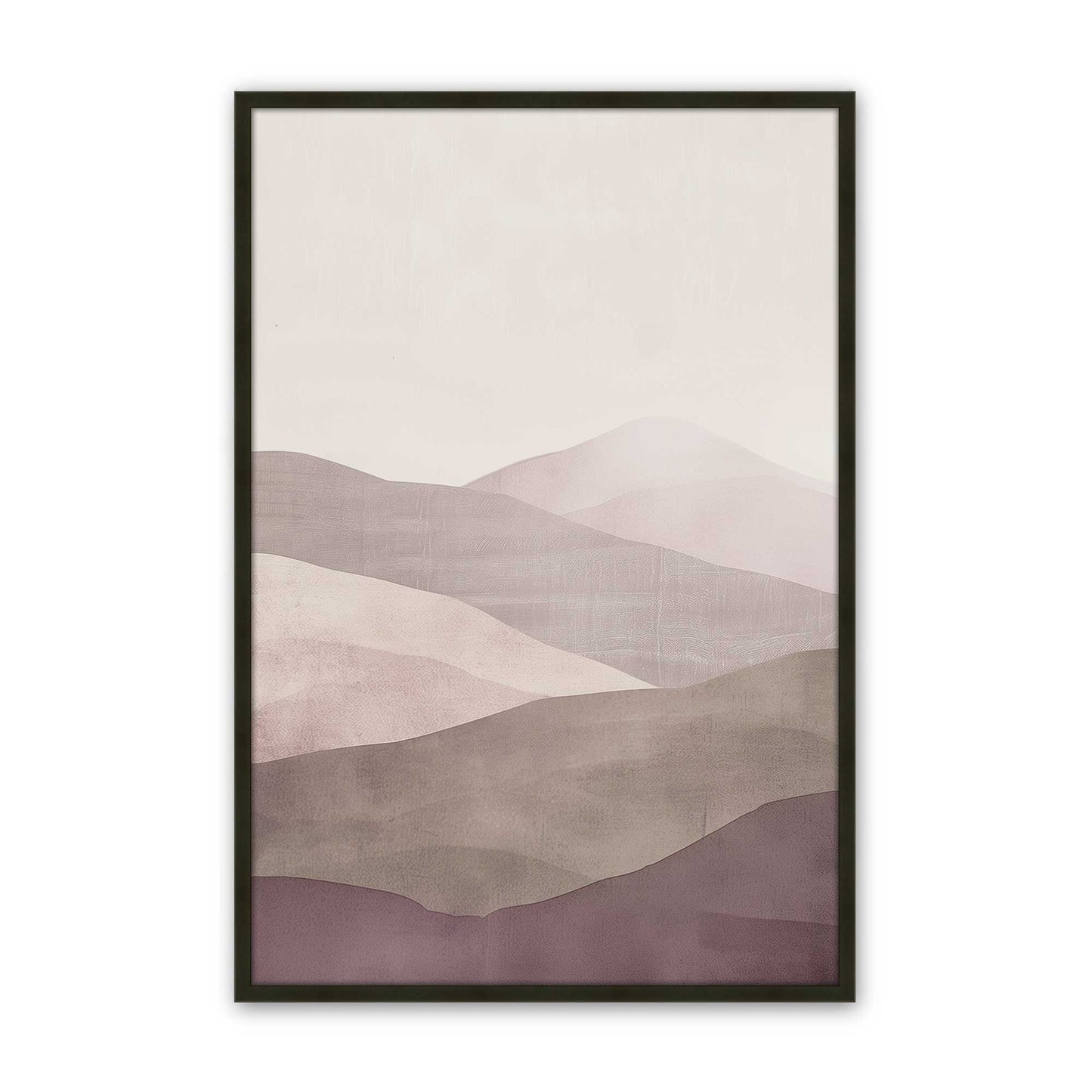 [Color:Satin Black], Picture of art in a Satin Black frame