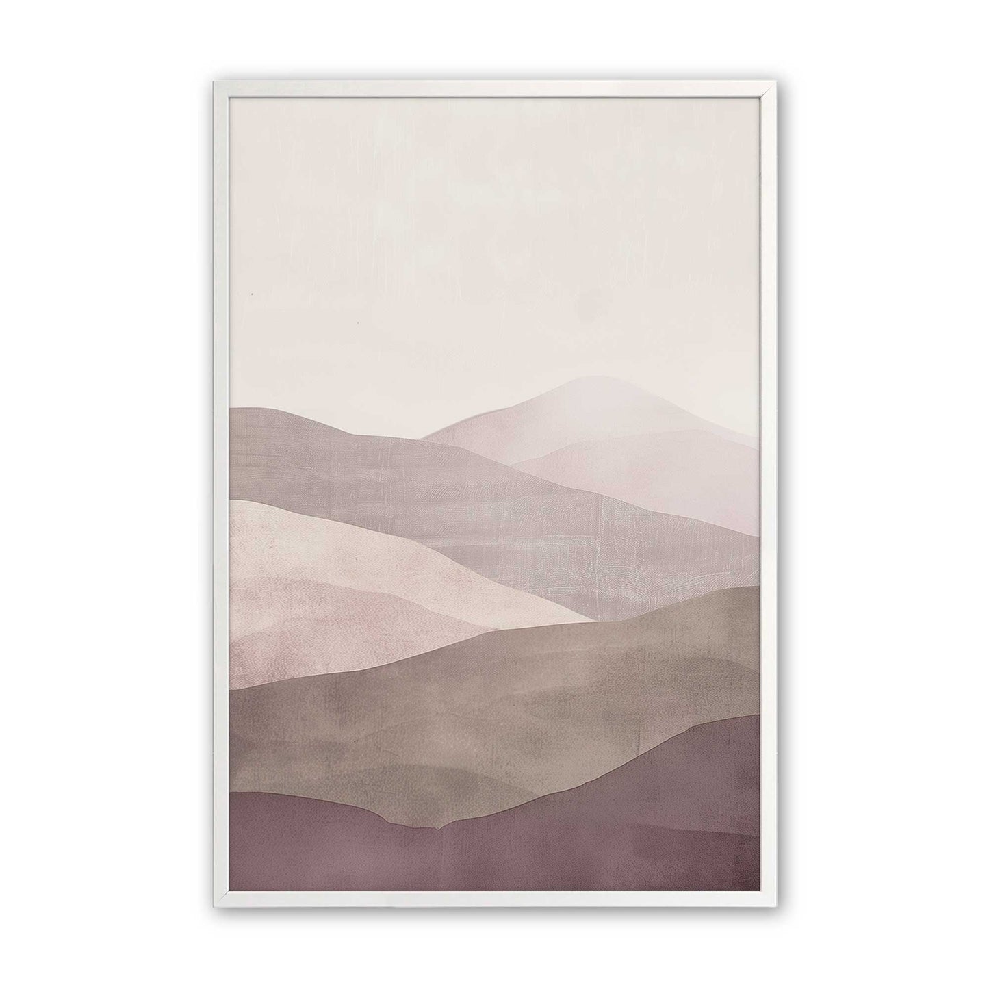 [Color:Opaque White], Picture of art in a Opaque White frame