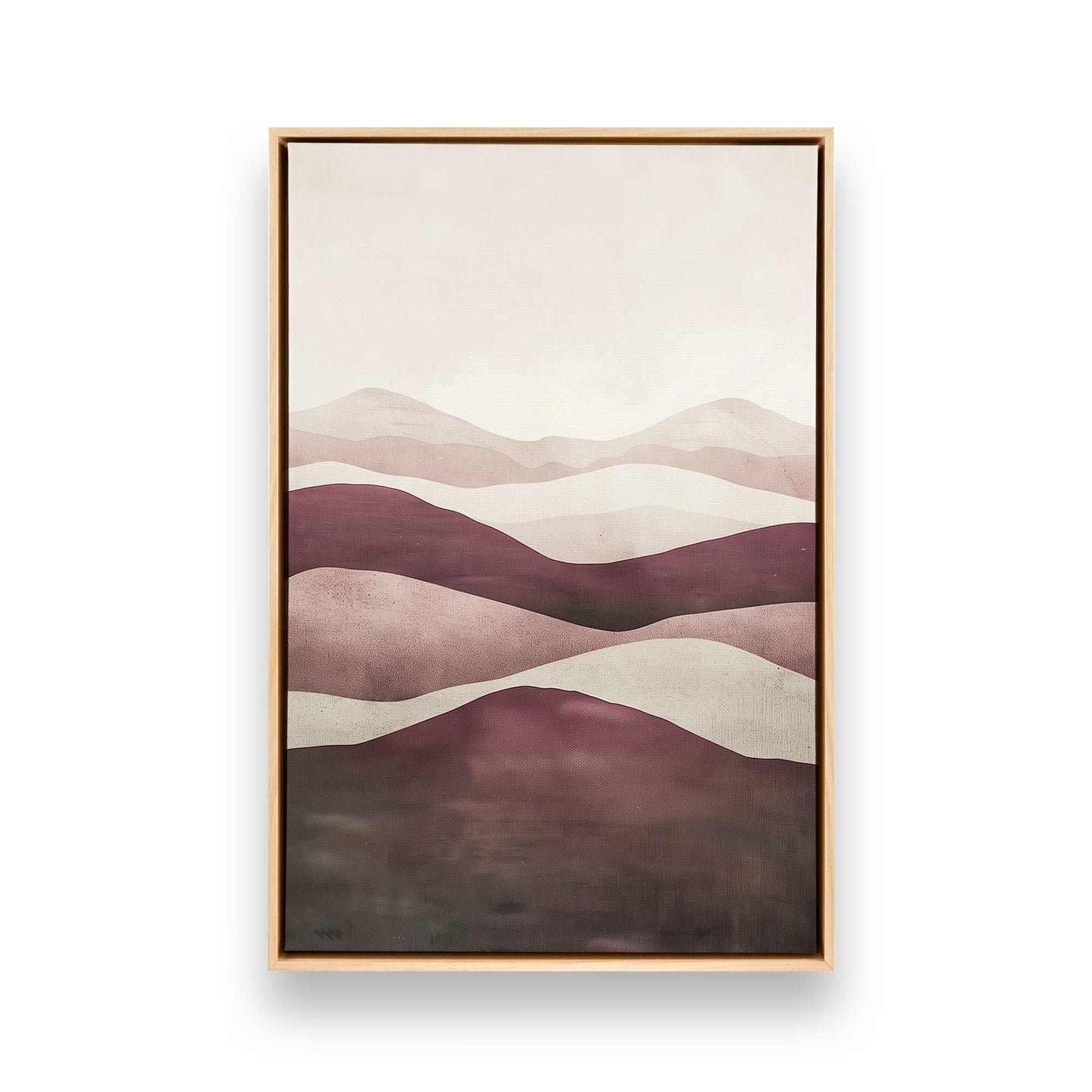 [Color:American Maple], Picture of art in a American Maple frame