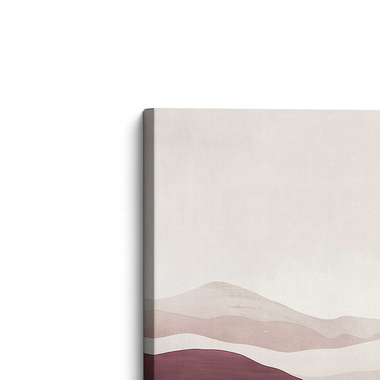 [Color:Stretched Canvas], Picture of the corner of the art