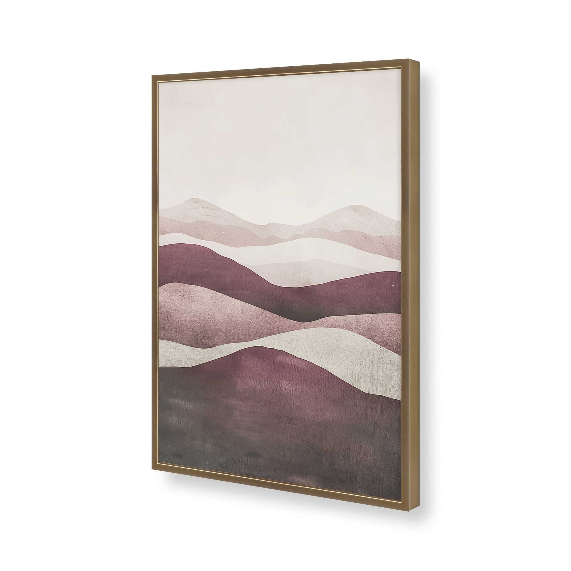 [Color:Brushed Gold], Picture of art in a Brushed Gold frame of the corner