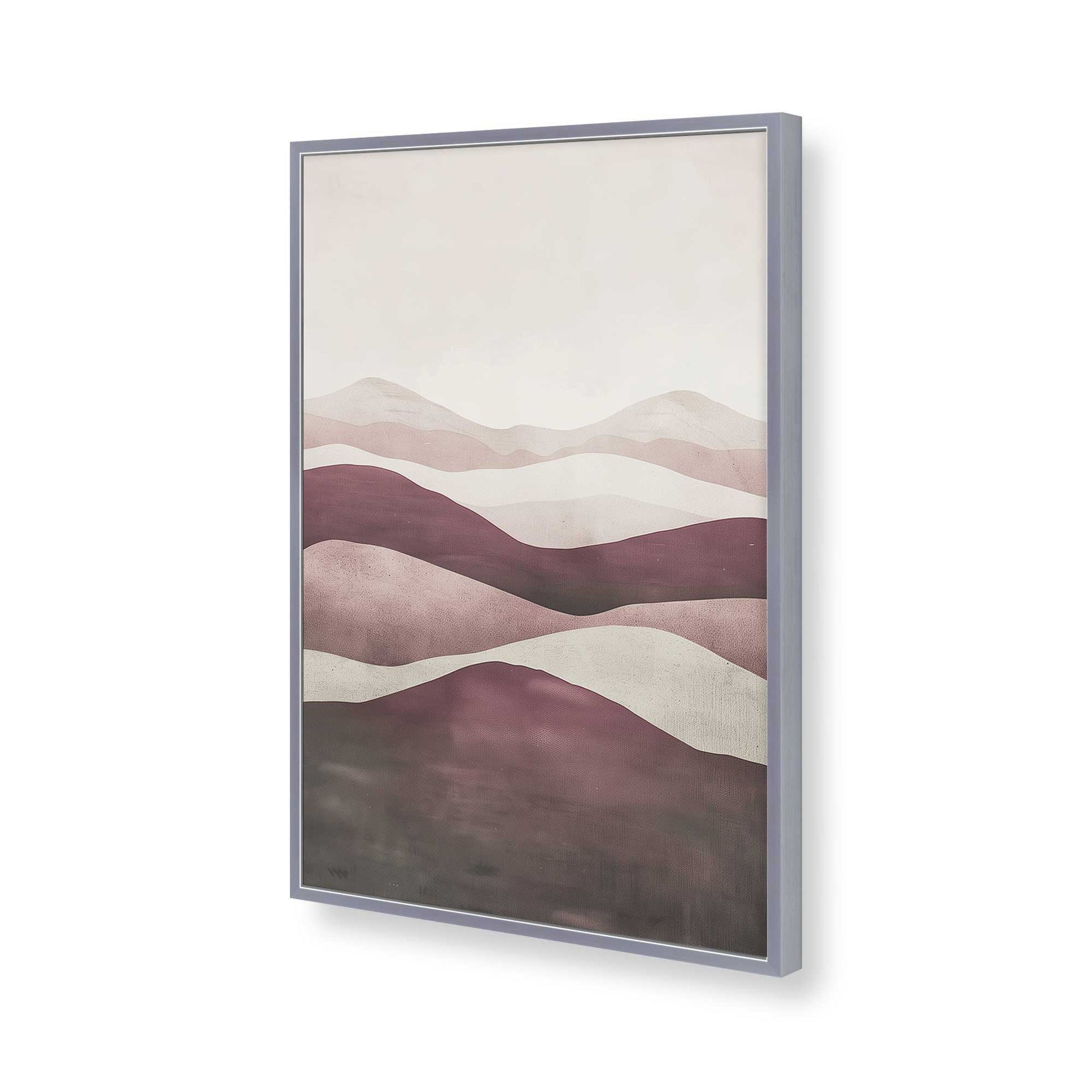 [Color:Polished Chrome], Picture of art in a Polished Chrome frame of the corner