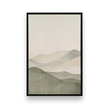 [Color:Satin Black], Picture of art in a Satin Black frame