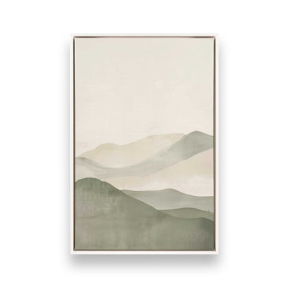 [Color:Opaque White], Picture of art in a White frame