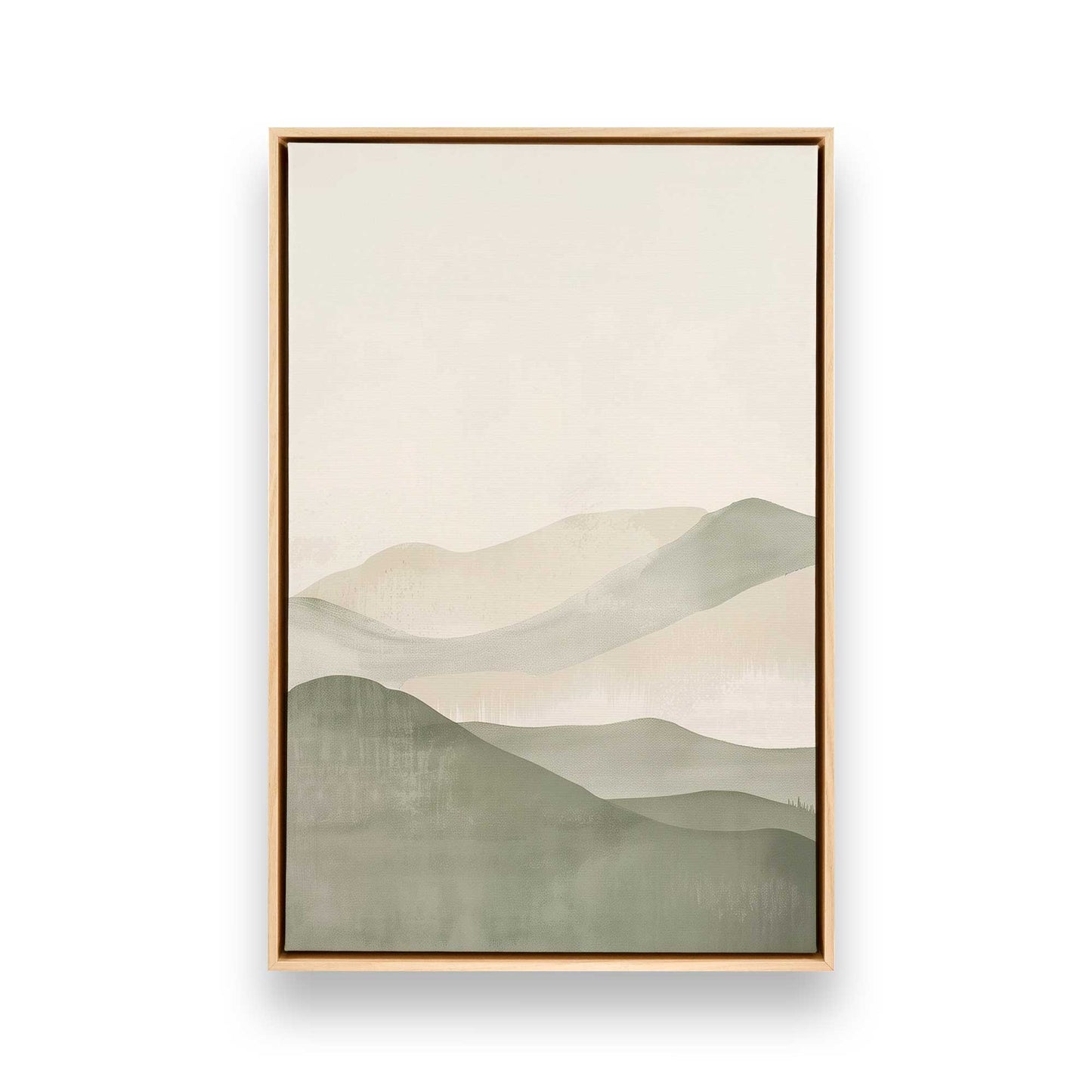 [Color:American Maple], Picture of art in a American Maple frame