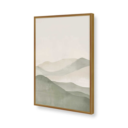 [Color:Polished Gold], Picture of art in a Polished Gold frame of the corner