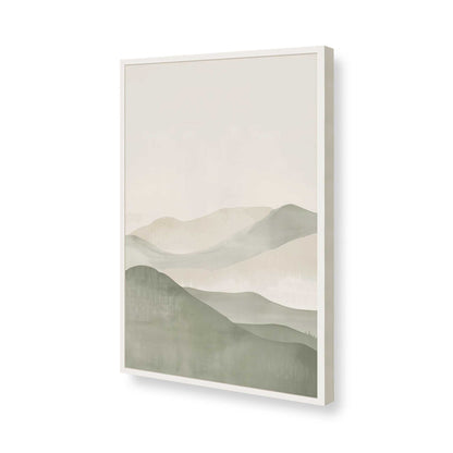 [Color:Opaque White], Picture of art in a Opaque White frame of the corner