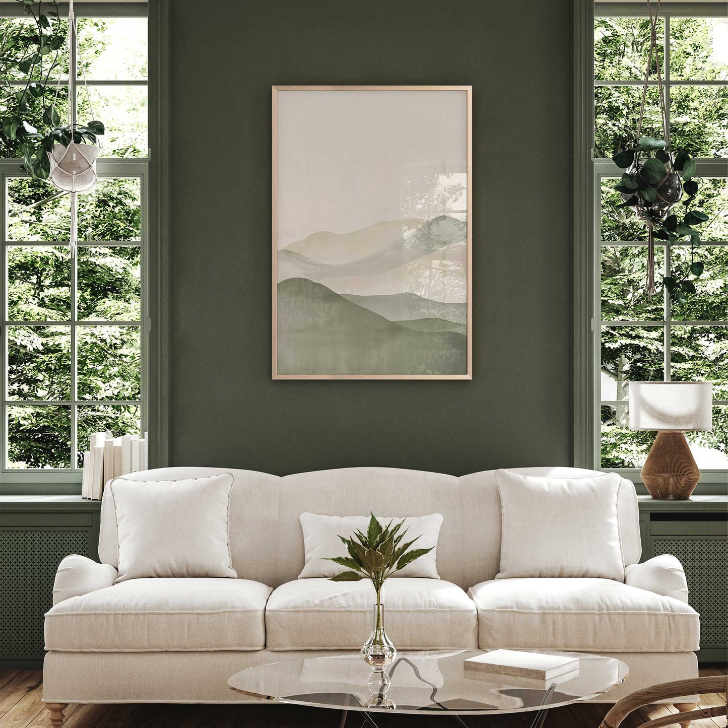 Picture of art in a room