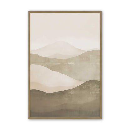 [Color:Brushed Gold], Picture of art in a Brushed Gold frame