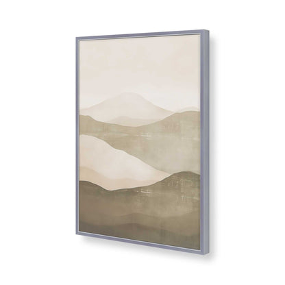 [Color:Polished Chrome], Picture of art in a Polished Chrome frame of the corner