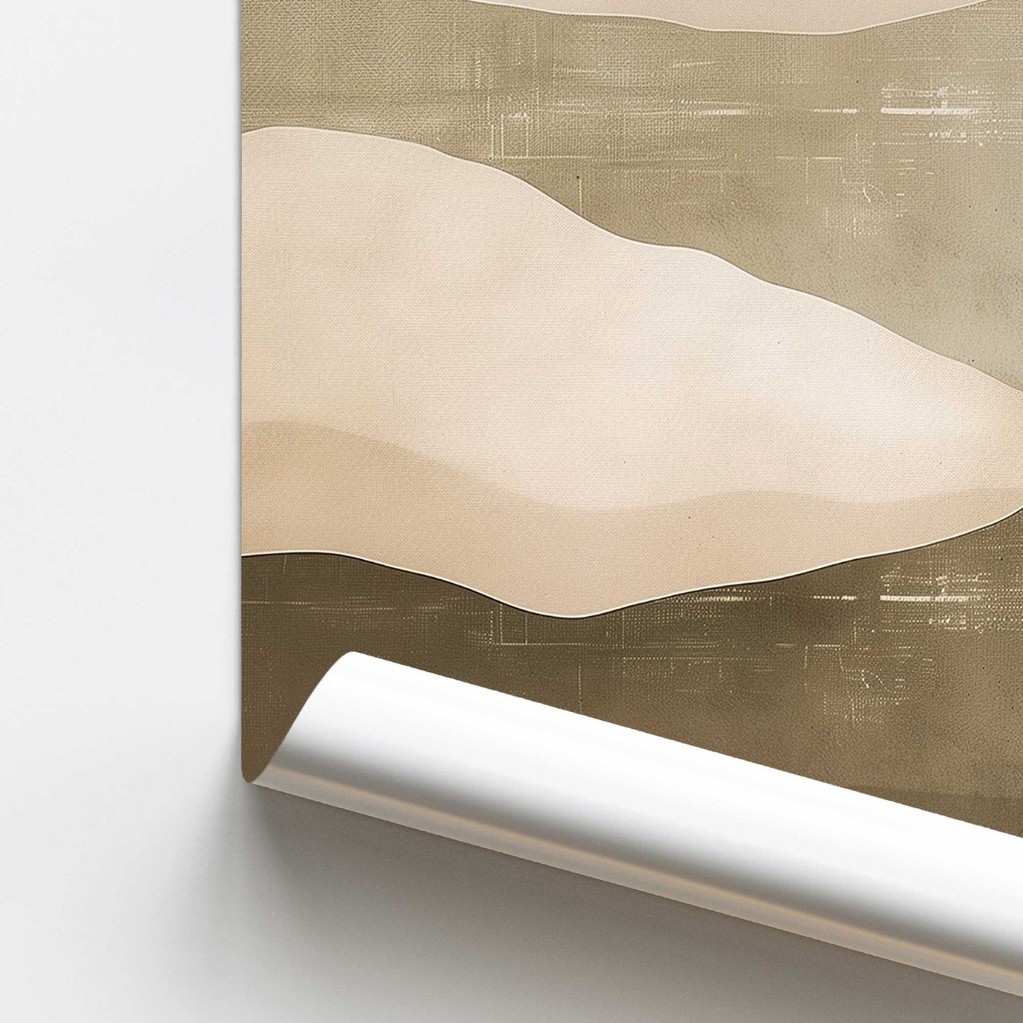 [color:Rolled Print], Picture of close up of art