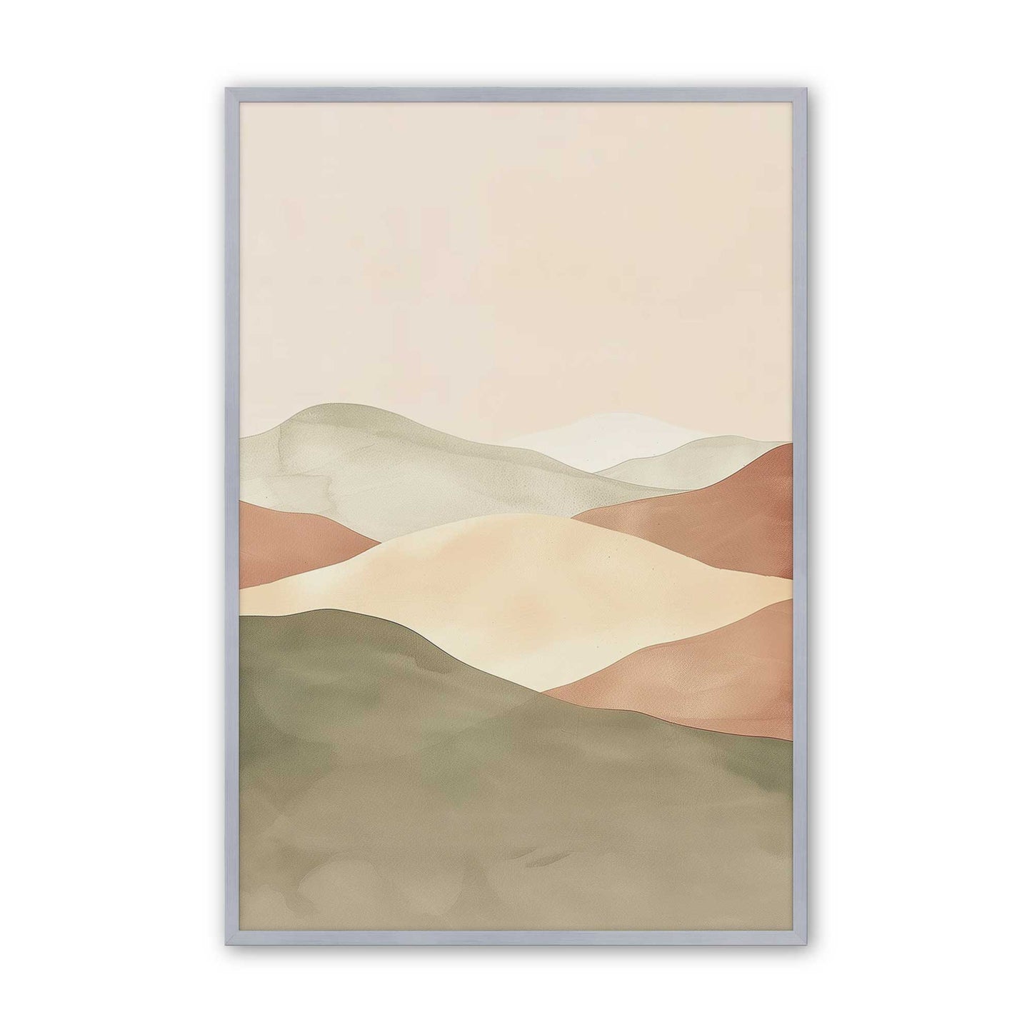 [Color:Polished Chrome], Picture of art in a Polished Chrome frame