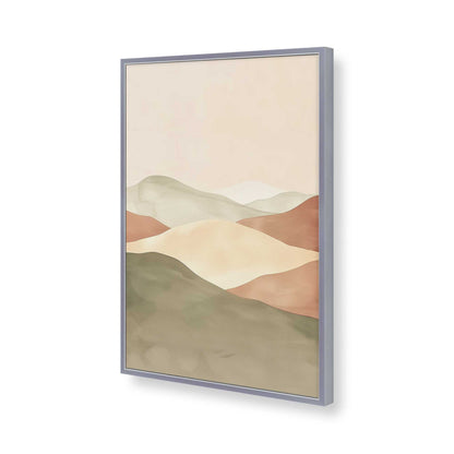 [Color:Polished Chrome], Picture of art in a Polished Chrome frame of the corner