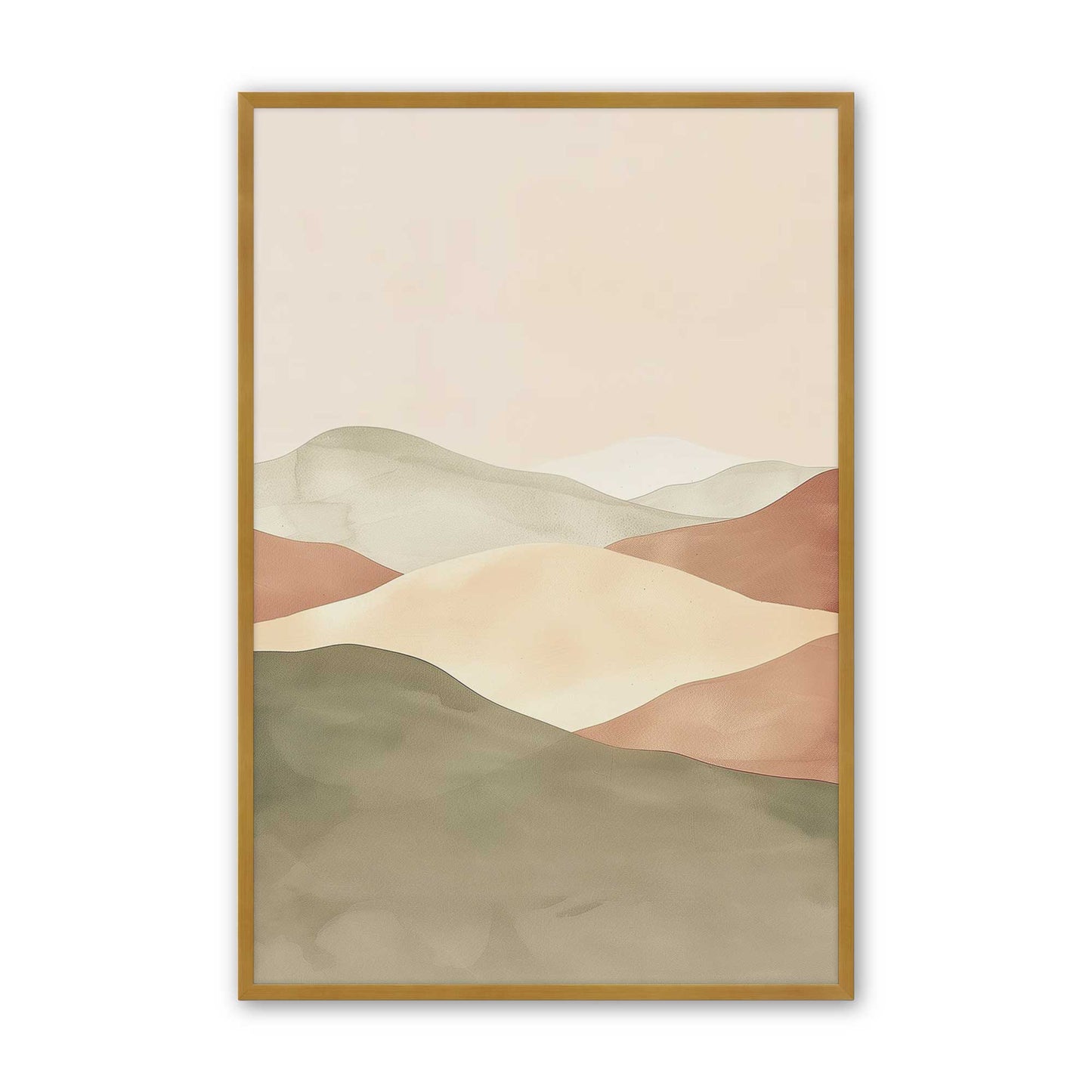 [Color:Polished Gold], Picture of art in a Polished Gold frame